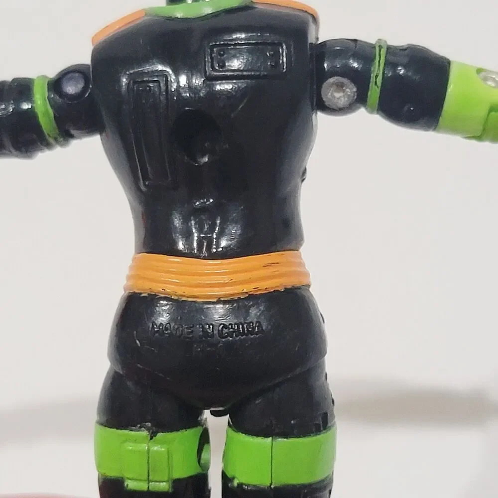 GI Joe Cobra BAT v2 Action Figure No Hologram Vintage 1991 ARAH Orange Green